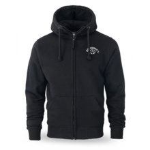 Dobermans Aggressive "BIGDOG BZ406" Zip-Up Hoodie - Black