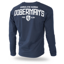 Longsleeve Dobermans Aggressive "PRIDE GLORY" LS285" - granatowy