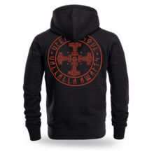 Dobermans Aggressive &quot;THORS CROSS BZ386&quot; Zip Hoodie - Black