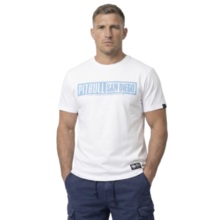 PIT BULL "EIGHTY NINE DOG" T-shirt - white/blue