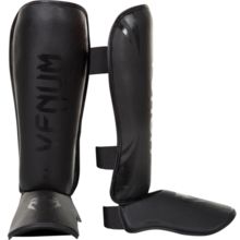 Ochraniacze na goleń i stopę Venum  "Challenger" Stendup Shinguards - Black/Black