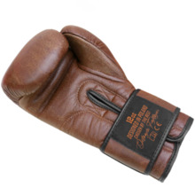 Legion Octagon PRO Oldschool Boxing Gloves - Brown