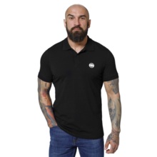 Polo Koszulka PIT BULL Jersey 210 "Logo" - czarna