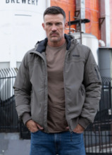 PIT BULL "Balboa II" winter jacket - gray-brown