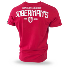 Koszulka T-shirt Dobermans Aggressive "Pride Glory TS285" - czerwony