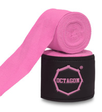 Boxing bandages Octagon 3 m Fightgear Supreme Basic - pink
