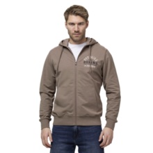 PIT BULL "BLOODLINE II" Zip-Up Hoodie - Brown