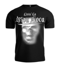 Koszulka T-shirt "La Vida Loca" odzież uliczna - czarna
