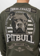 Bluza męska PIT BULL "TROUBLEMAKER" - zielony