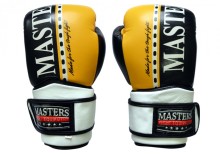 Rękawice bokserskie skórzane Masters RBT-V