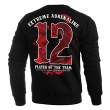 Extreme Adrenaline "12 Player" Sweatshirt - Red