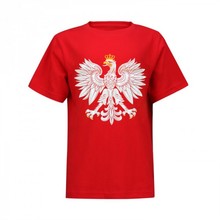 Koszulka dziecięca Aquila "Orzeł" - czerwona