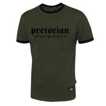 Pretorian Ringer "Sport &amp; Street" T-Shirt - Olive