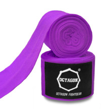 Bandaże bokserskie owijki Octagon 3 m - fioletowe
