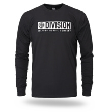 Longsleeve Dobermans Aggressive "DIVISION PATCH LS392" - czarny