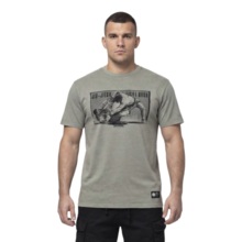 PIT BULL Washed JIU-JITSU FIGHT DVSN T-shirt - green