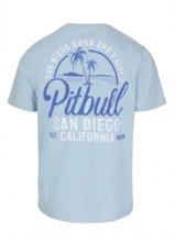 Koszulka męska PIT BULL "SAN DIEGO BORN" - jasny niebieski