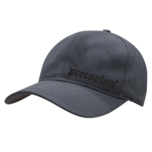 Czapka z daszkiem Pretorian "Logo 3D Black" - stalowa