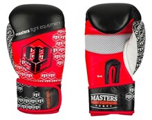 Rękawice bokserskie Masters RBT-CROSS- czerwone