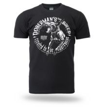 Koszulka T-shirt Dobermans Aggressive "THE BREED" TS373A - czarny