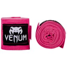 Bandaż bokserski owijki Venum 4,5 m - różowy