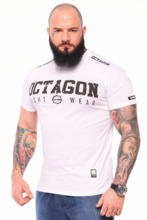 Koszulka T-shirt Octagon Fight Wear OCTAGON - biały