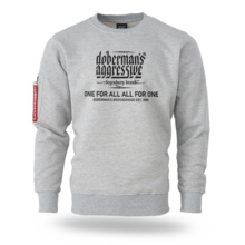 Dobermans Aggressive "CLASSIC LEGANCY" BCK403 sweatshirt - gray