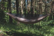 Hamak TIGERWOOD Lekki Ważka V2 – z Moskitierą - pustynny