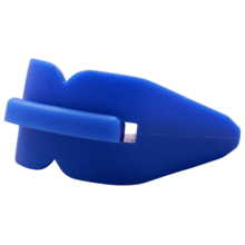 Ochraniacz na zęby szczekę podwójny FIVE Beltor B0112 - niebieski