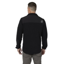 PIT BYULL "CAMERON" Zip-Up Fleece Sweatshirt - Black