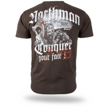 Koszulka T-shirt Dobermans Aggressive "Northman TS344" - brązowy