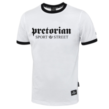 Koszulka Pretorian Ringer "Sport & Street" - biała