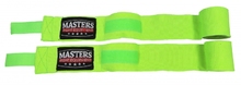 Bandaż bokserski elastyczny owijki Masters BBE-2,5 - zielone