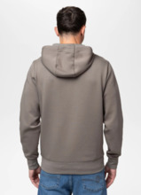 Bluza męska z kapturem PIT BULL "SAMPSON" - szarobrązowy