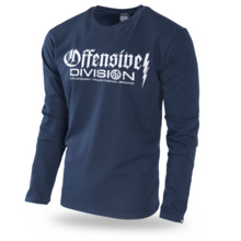 Longsleeve Dobermans Aggressive "OFFENSIVE DIVISION" LS214" - granatowy