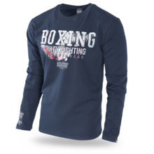 Longsleeve Dobermans Aggressive "DIRTY FIGHTING" LS270" - granatowy