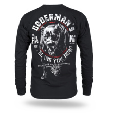 Longsleeve Dobermans Aggressive "BIGDOG LS406" - czarny