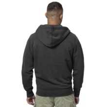 Men's zip-up hoodie PIT BULL "HACKETT" - graphite