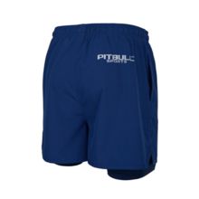 Spodenki szorty PIT BULL Performance Pro Mesh - granatowe/granatowe