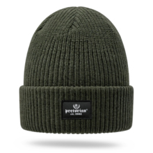 Czapka zimowa Pretorian "Ribbed Est.2003" - khaki