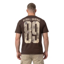 PIT BULL "EIGHTY NINE DOG" T-shirt - brown