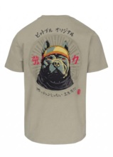 PIT BULL "MT. FUJI" Men's T-Shirt - Khaki