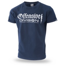Koszulka T-shirt Dobermans Aggressive "Offensive Division TS214" - granatowa