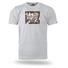 Koszulka T-shirt Dobermans Aggressive "CAMO" TS395 - szara