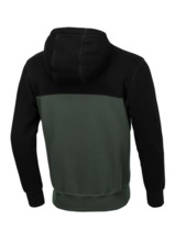 PIT BULL Two-Color &quot;Hilltop&quot; hoodie - black/olive