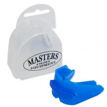 Ochraniacz na zęby szczękę podwójny Masters OZ-3 - niebieska