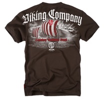 Dobermans Aggressive T-shirt &quot;Viking Company TS130&quot; - brown