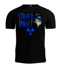 Koszulka T-shirt "STREFA KIBOLI" odzież uliczna - czarna