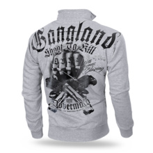 Dobermans Aggressive zip-up sweatshirt &quot;Gangland BCZ209&quot; - gray