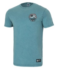 Koszulka męska Pit Bull Denim Washed Oceanside - błękitna